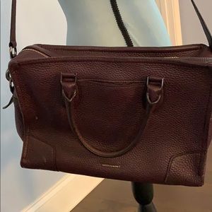Shoulder bag real leather